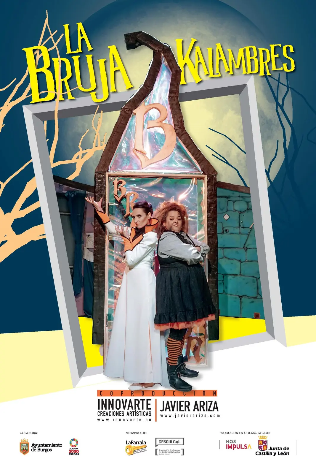 Cartel de La Bruja Kalambres