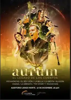 Cartel de AURUM: El legado de los cuentos