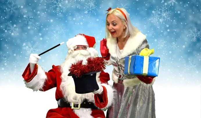 Imagen promocional de La magia de papa Noel en El Barco de Ávila