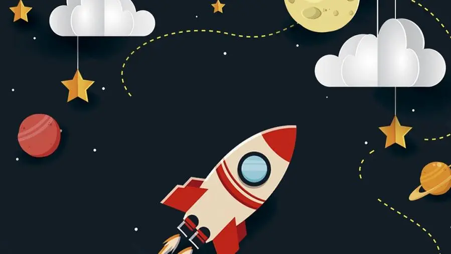 Ilustración del programa familiar del Planetario de Valladolid