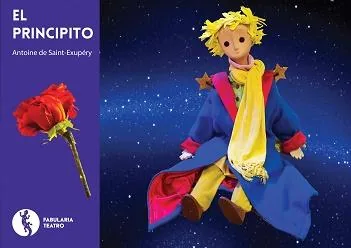 Cartel de El Principito en Montemayor de Pililla